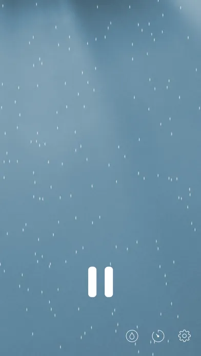 ภาพหน้าจอของ Raindrops: Rain Sounds BGM