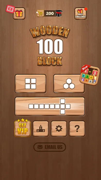 Wooden 100 Block Puzzle Game应用截图