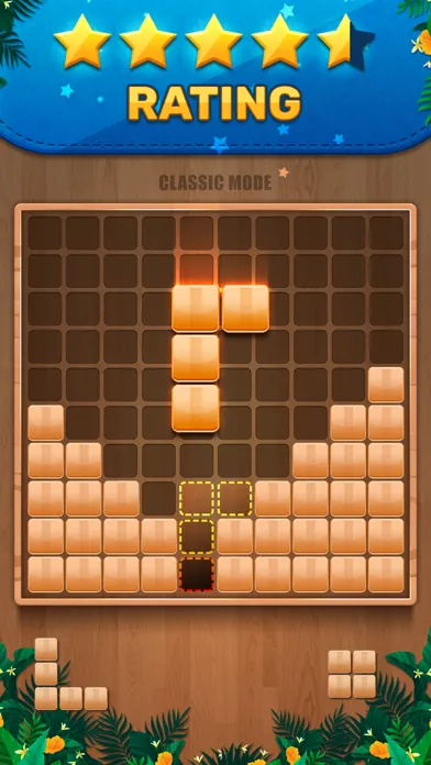 Wooden 100 Block Puzzle Game应用截图