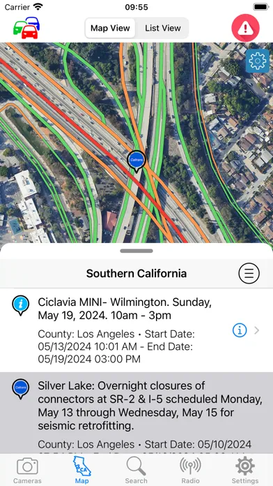 Screenshot di Live Traffic Cameras in CA
