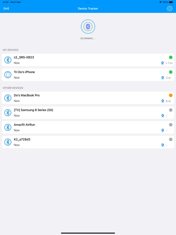 Screenshot di Find Bluetooth Devices Lost iPad 