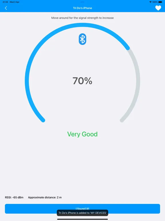 Screenshot di Find Bluetooth Devices Lost iPad 