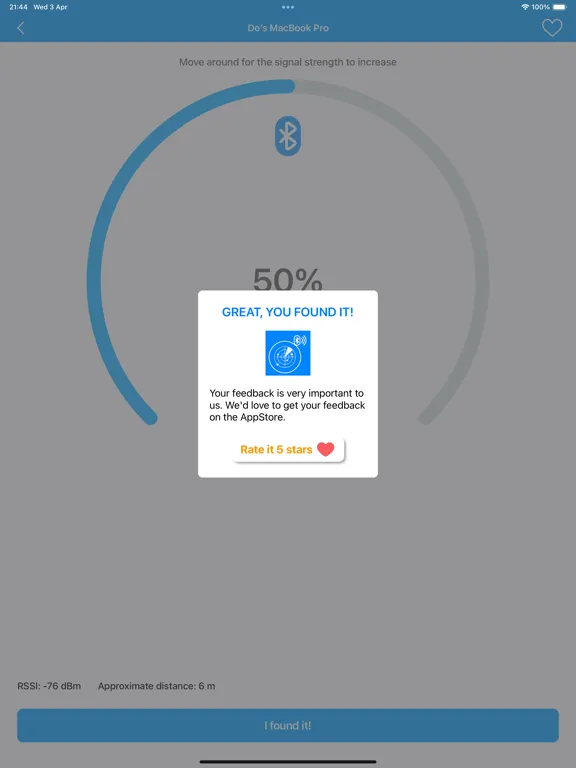 Screenshot di Find Bluetooth Devices Lost iPad 