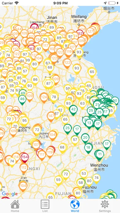 Check Air Quality Index - AQI Screenshots
