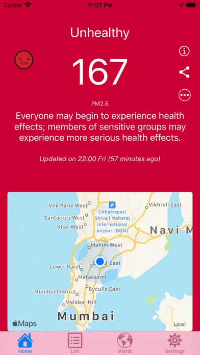 Check Air Quality Index - AQI Screenshots