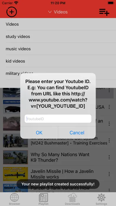 MyTV Tube - Player for Youtube Screenshots