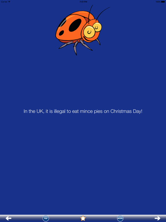 Weird Facts - Fun Facts iPad  Screenshots