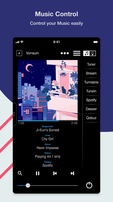 Capturas de tela do trivum app - V8 and V9 Systems