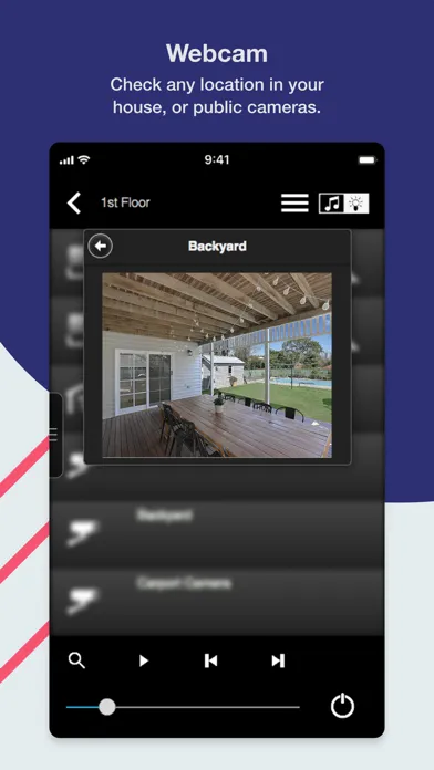 Capturas de tela do trivum app - V8 and V9 Systems