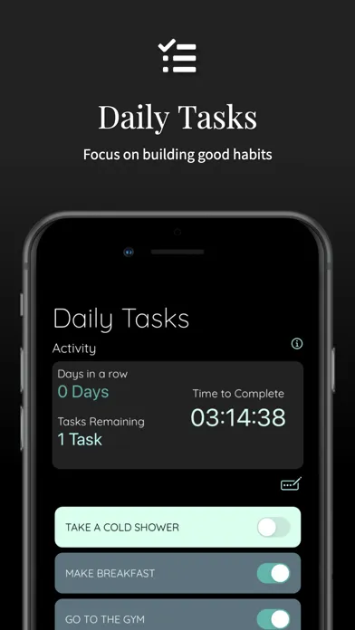 Capturas de tela do Habit Hippo • Quit Addictions