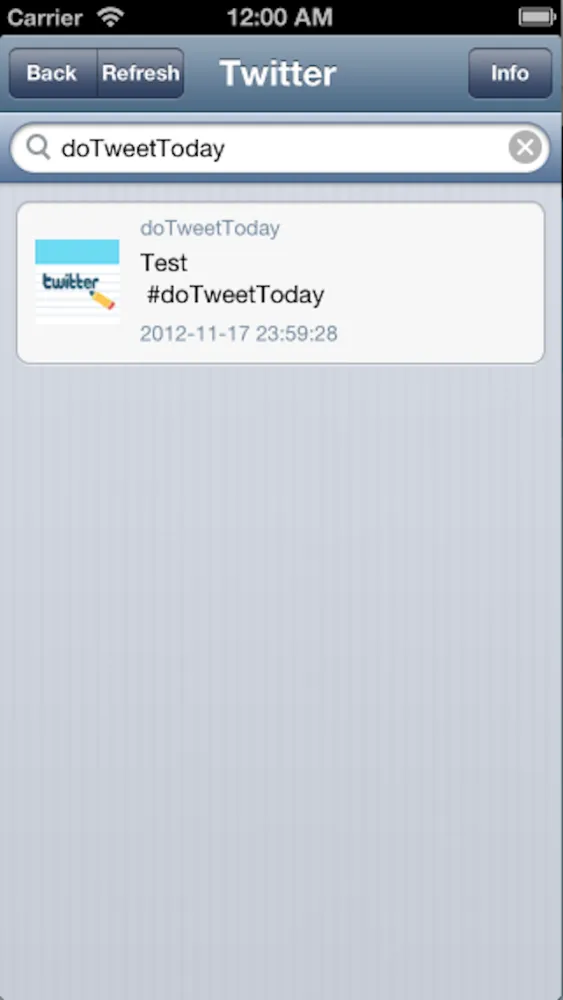 Capturas de tela do Calendar, Memo and Tweet Today