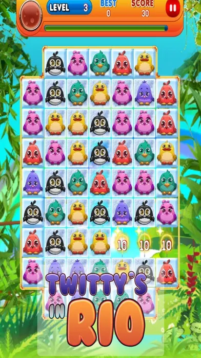 Скриншоты Twittys in Rio - Free Birds Puzzle Game