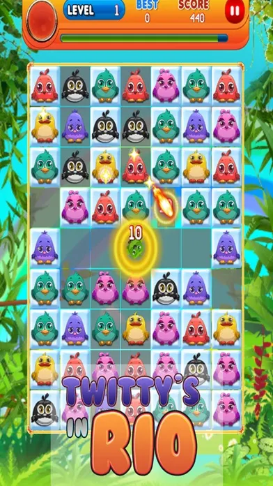 Скриншоты Twittys in Rio - Free Birds Puzzle Game
