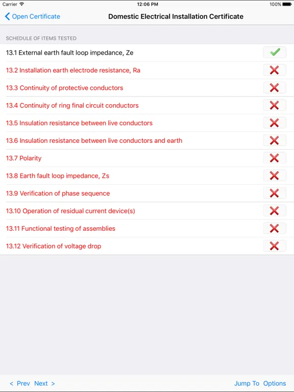 ภาพหน้าจอของ EasyCert Mobile iPad 