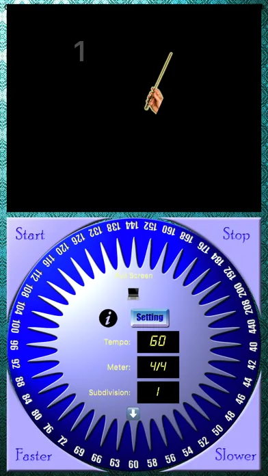 Baton Metronome スクリーンショット