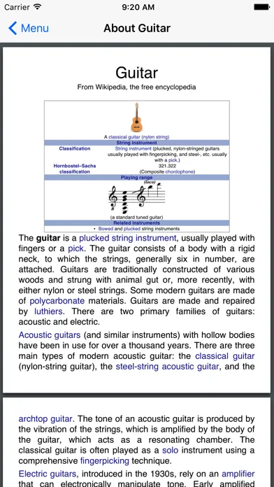 ภาพหน้าจอของ Guitarists