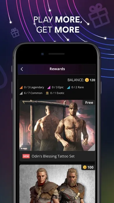 Capturas de tela do Ubisoft Connect