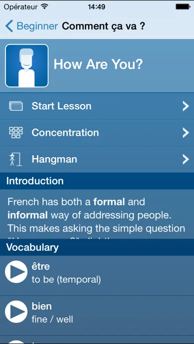 Learn French - Très Bien应用截图