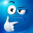 Blue Emoji