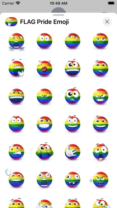 تصاویر LGBTQA+ Flag Emoji