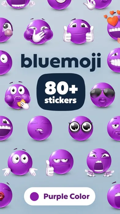 Purple Emoji Screenshots