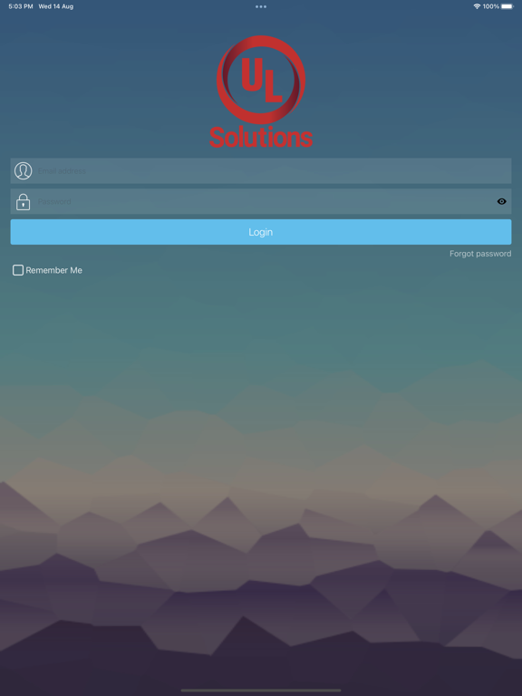 Tangkapan layar UL Solutions BAMS iPad 