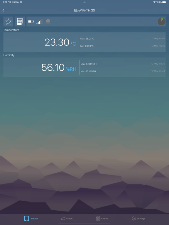 Tangkapan layar UL Solutions BAMS iPad 