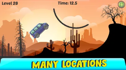 Zrzuty ekranu Racing Guru 2D Freestyle Stunt