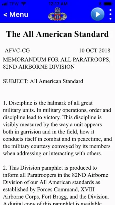 تصاویر 82 Airborne Division Pam 600-2