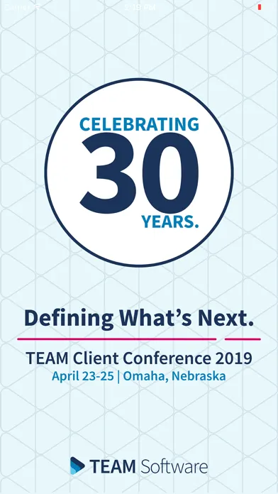 TEAM Client Conference Screenshots
