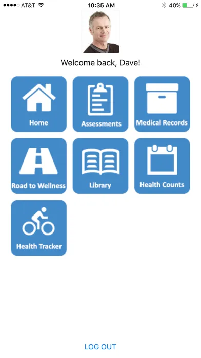 Captures d'écran de Personal Health Dashboard