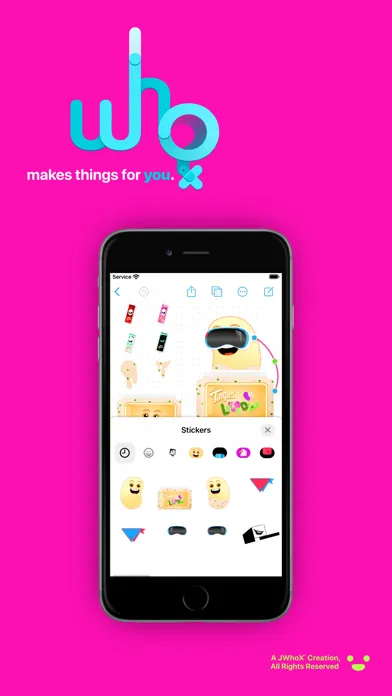 Screenshot di JWhoX GET Mr. Tingles Sticker