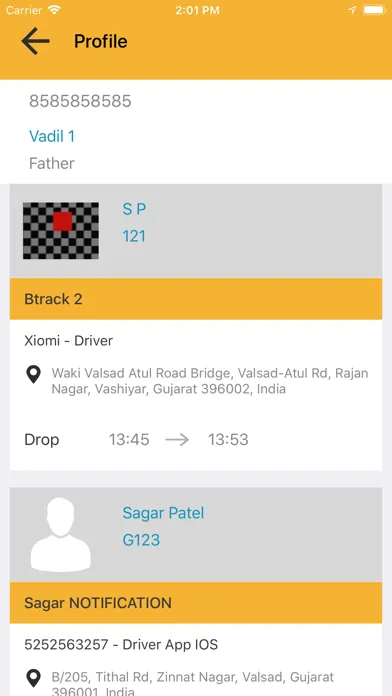 Screenshot di b-Track