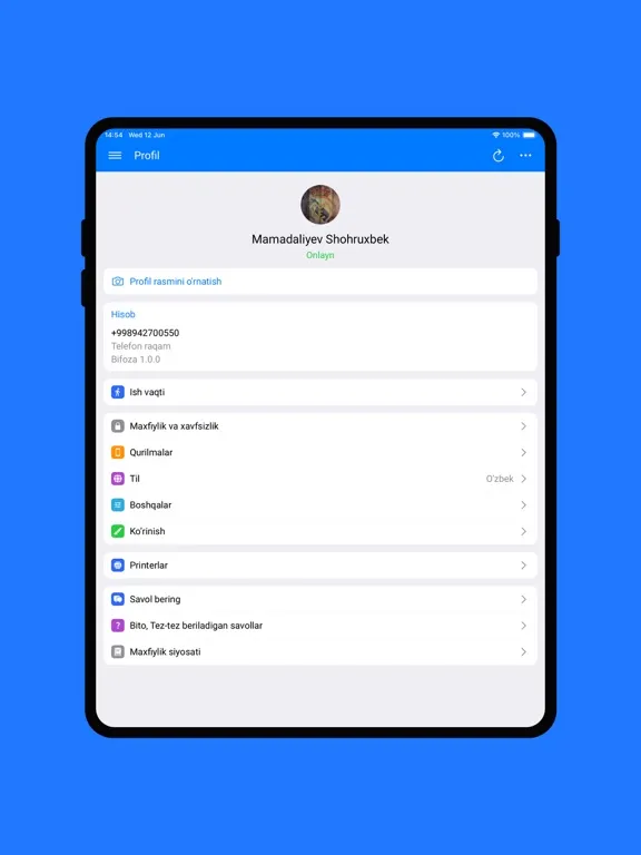 Bifoza iPad  Ekran Görüntüleri