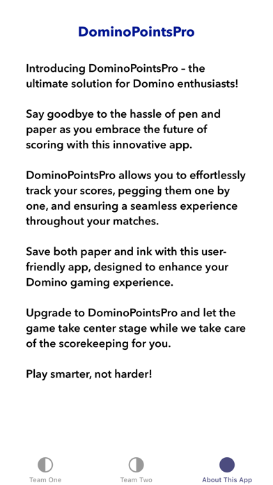 Capturas de tela do DominoPointsPro