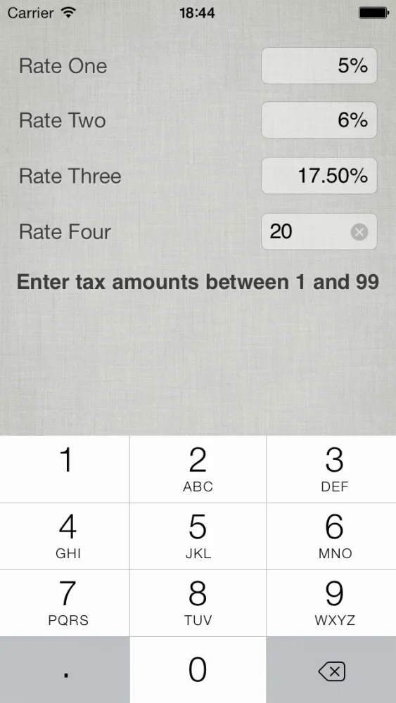 V.A.T. Calculator স্ক্রিনশট