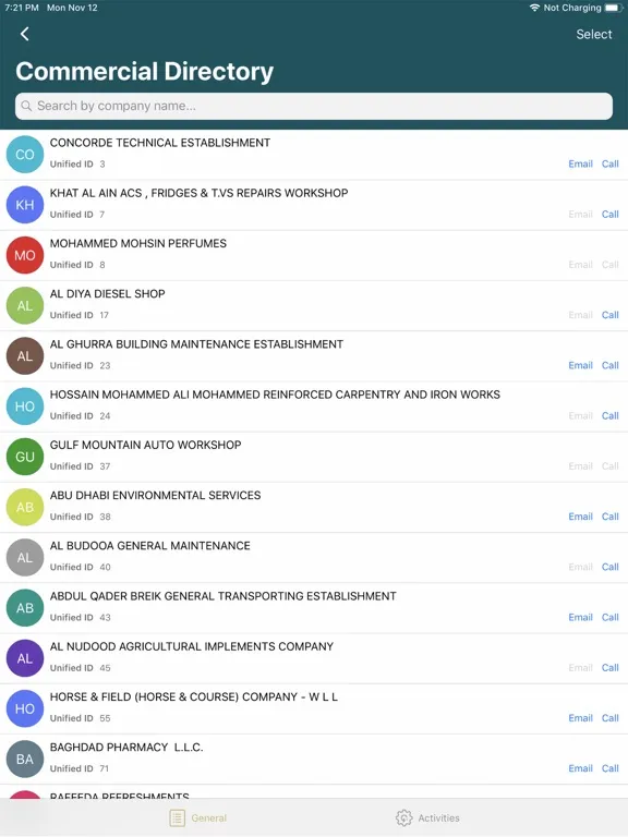 ADCCI Employees iPad  Screenshots