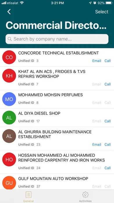 ADCCI Employees Screenshots