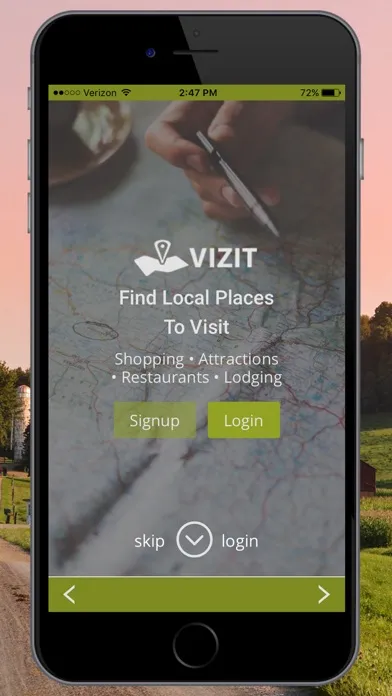 VIZIT Places سکرین شاٹس