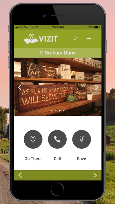 VIZIT Places سکرین شاٹس