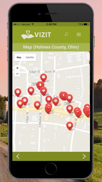 VIZIT Places سکرین شاٹس