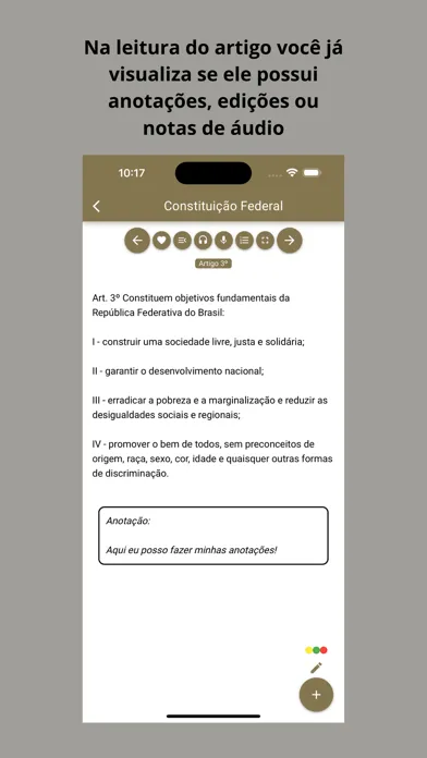 Screenshot di Vade Mecum Lite Direito Brasil