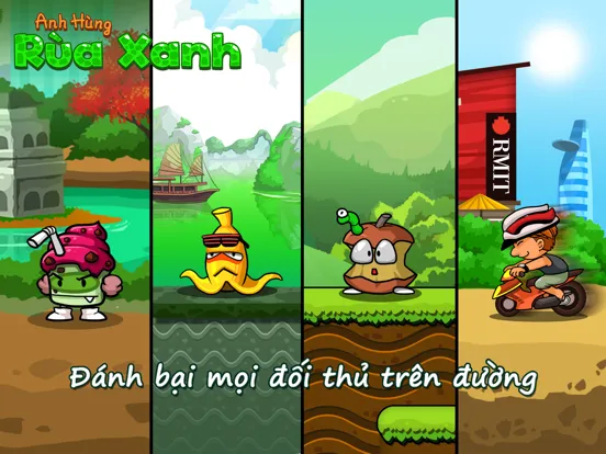 ภาพหน้าจอของ Anh Hùng Rùa Xanh iPad