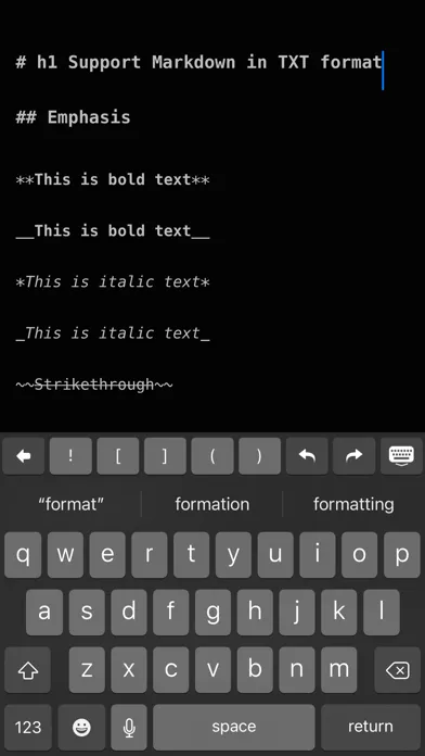 Just Write - App For Writer Ekran Görüntüleri