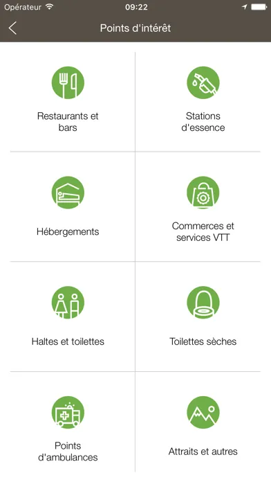 Ảnh chụp màn hình của Club VTT de La Matapédia
