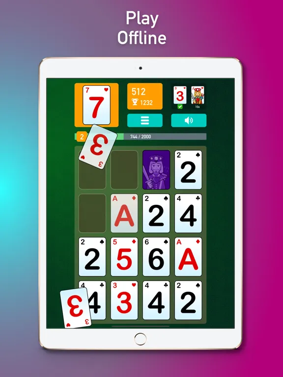 Tangkapan layar Jack of Hearts Card Game iPad 