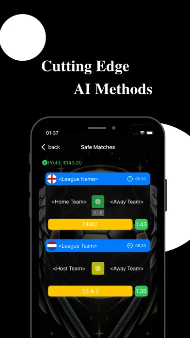 Bet Heaven: AI Betting Tips Screenshots
