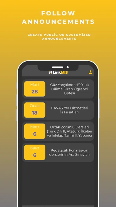 LinkMis Ekran Görüntüleri