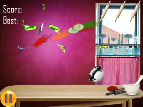 Veggie Fighter Free iPad  スクリーンショット