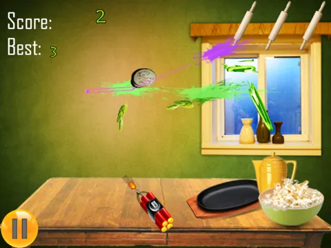 Veggie Fighter Free iPad  スクリーンショット